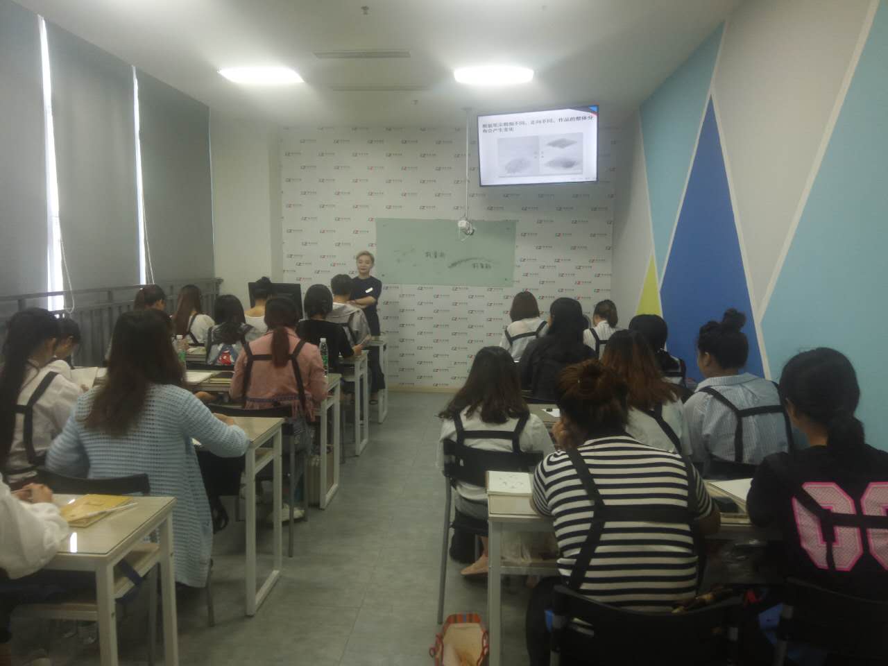 成都成妆学校第2期培训现场