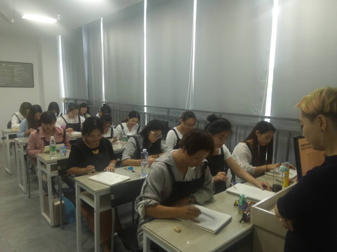 成都成妆学校第2期培训现场