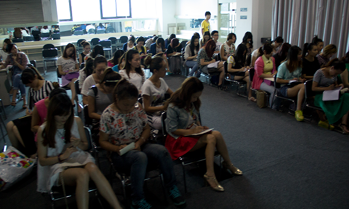 成都成妆学校第1期培训现场