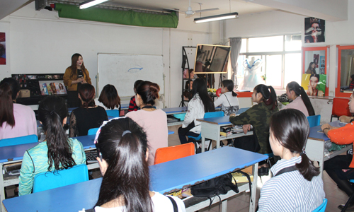 兰州蒙妮坦学校第1期培训现场