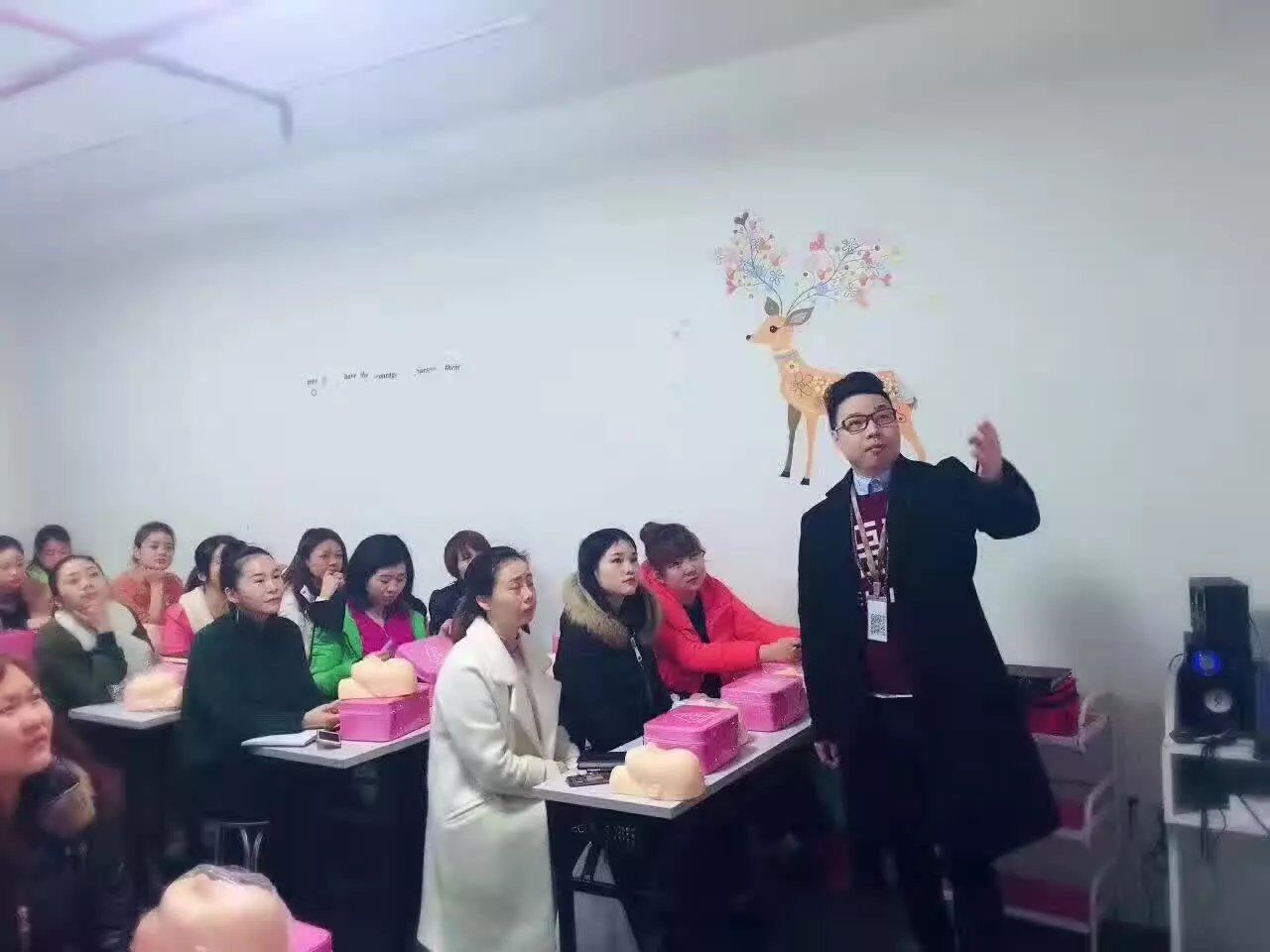 郴州瑞丽化妆学校第2期培训现场