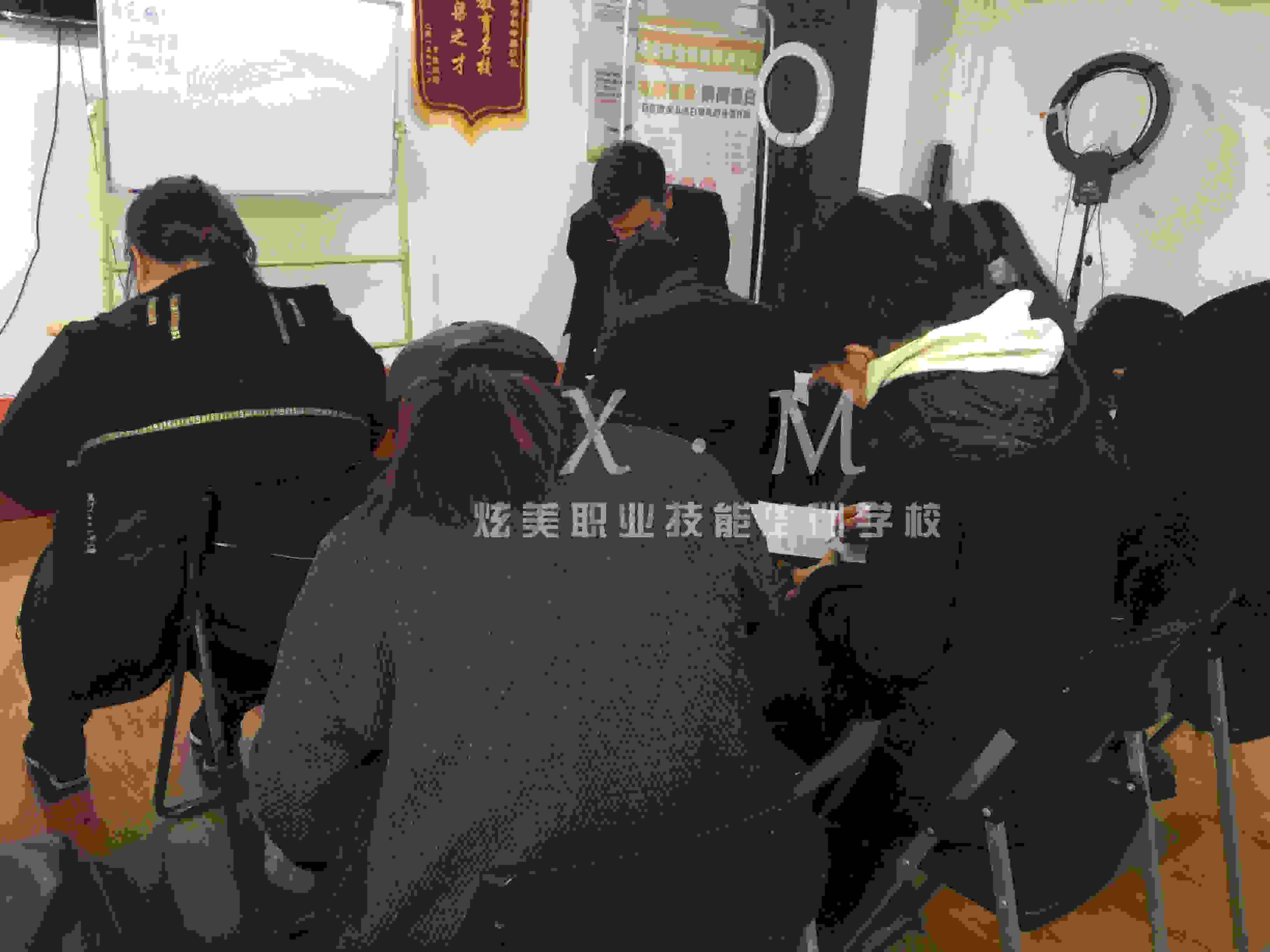 济南炫美学校第3期培训现场