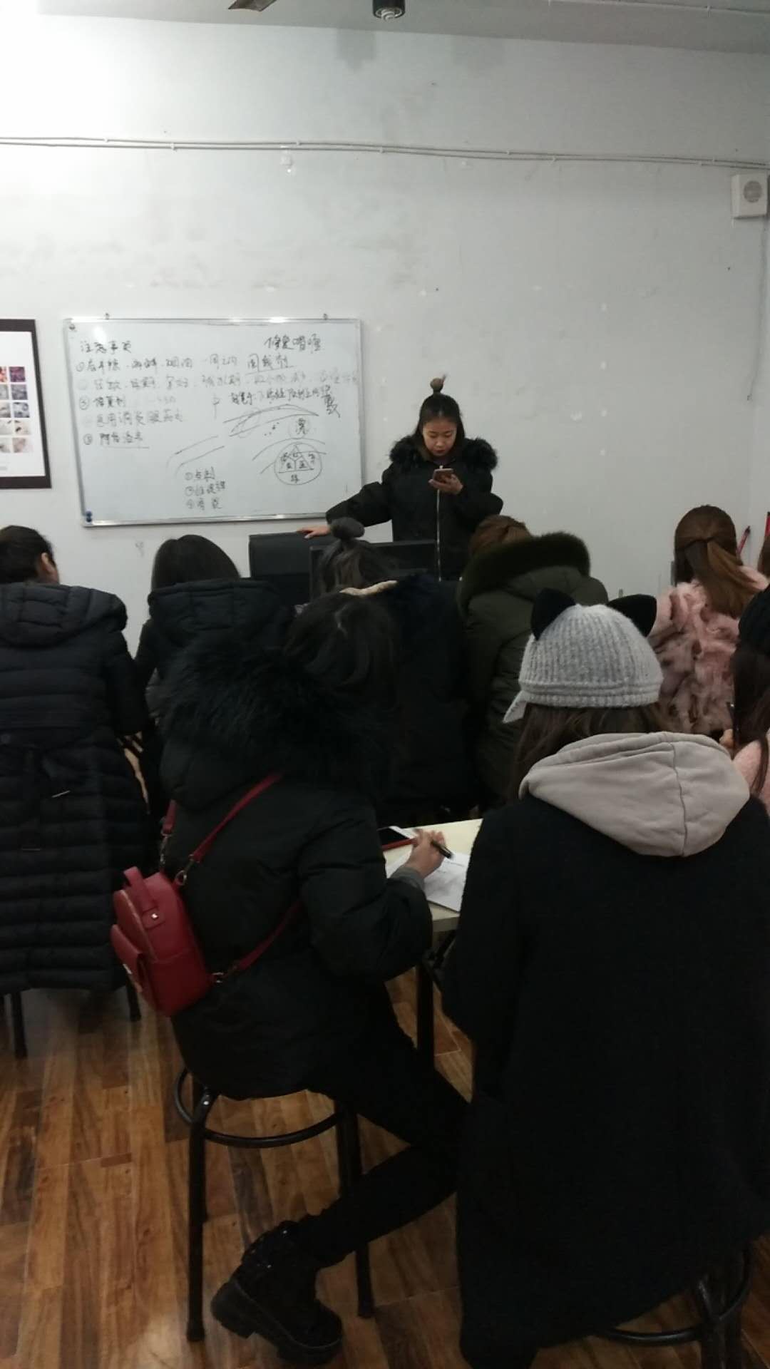 绵阳维纳斯学校第2期培训现场