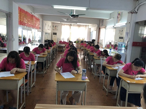 广西贵港美莎学校第1期培训现场