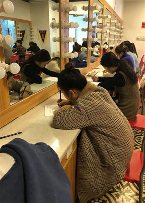 南昌妆典学校第11期培训现场