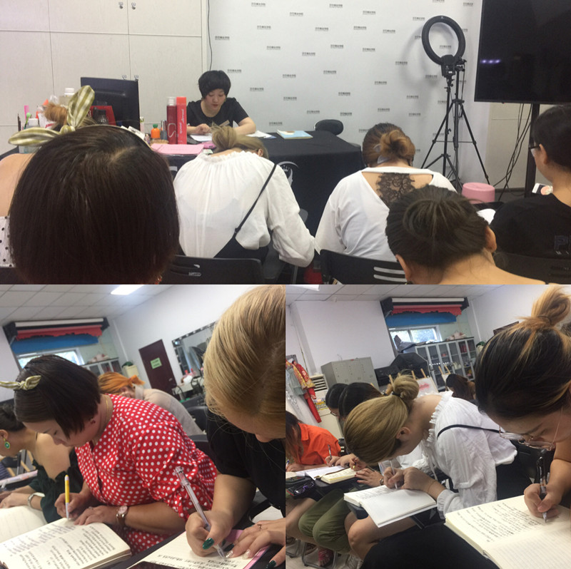 宜昌市视觉莎莎形象设计培训学校第10期培训现场