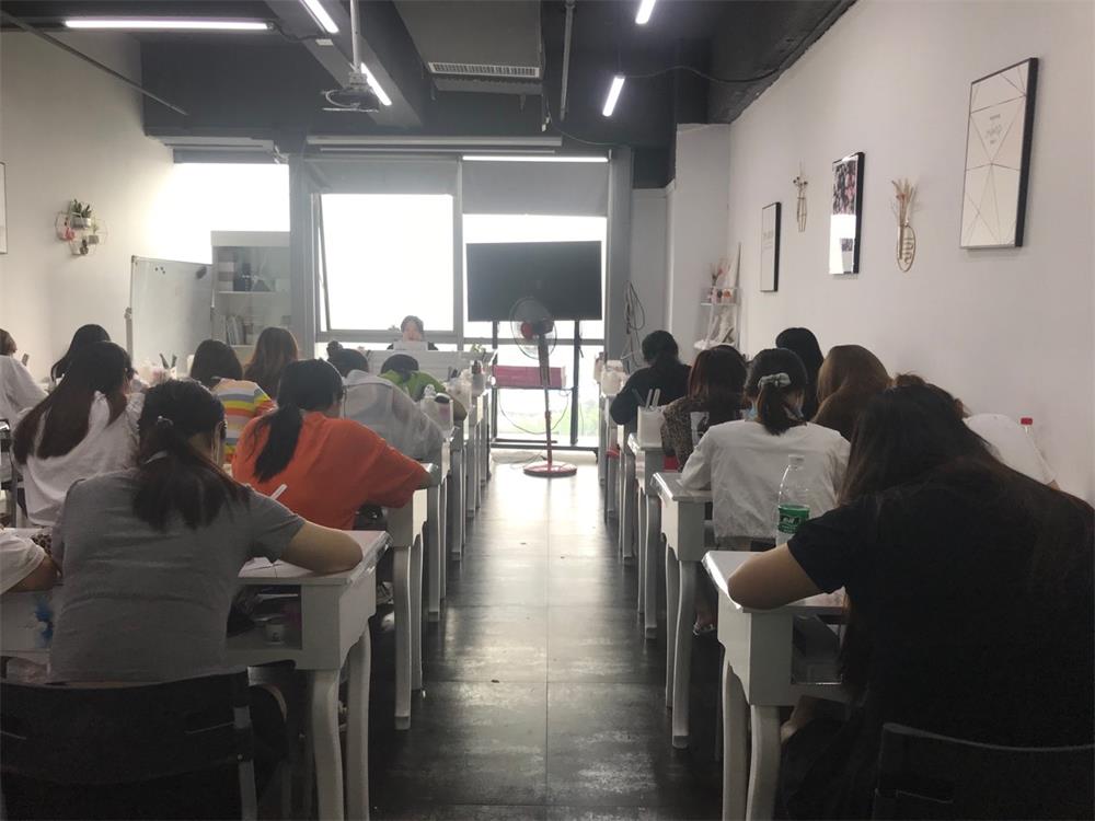 南昌妆典学校第22期培训现场