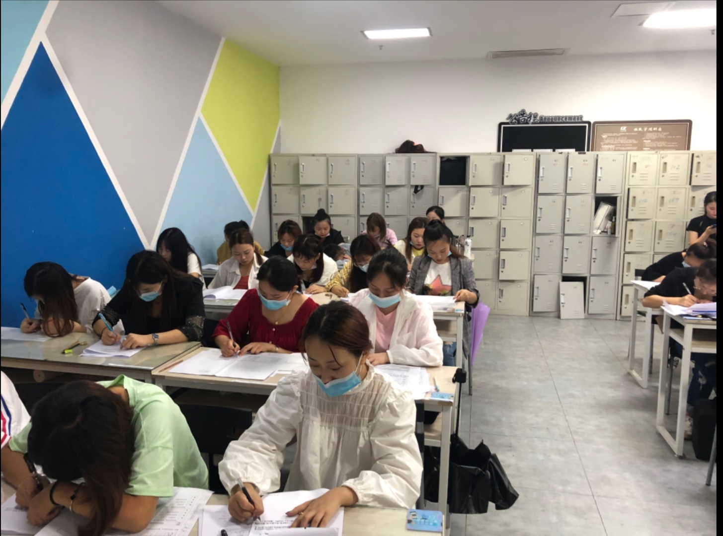 成都成妆学校第14期培训现场