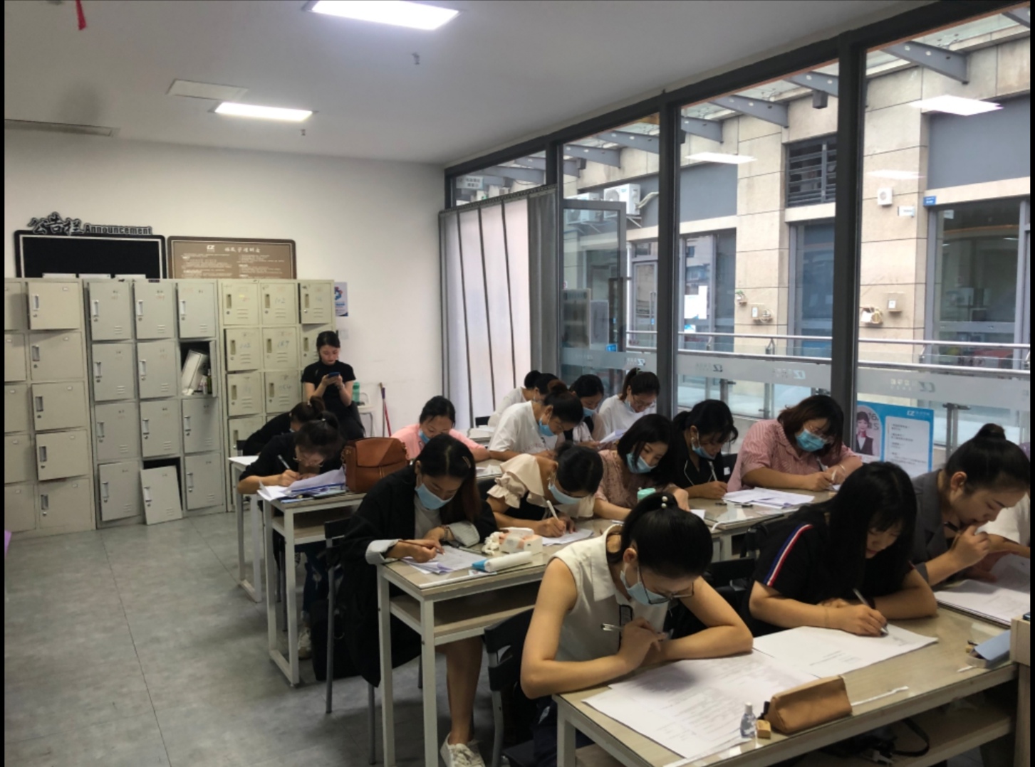 成都成妆学校第14期培训现场