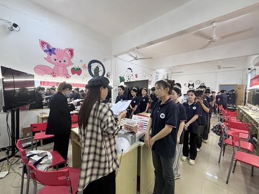 南昌妆典学校第34期培训现场